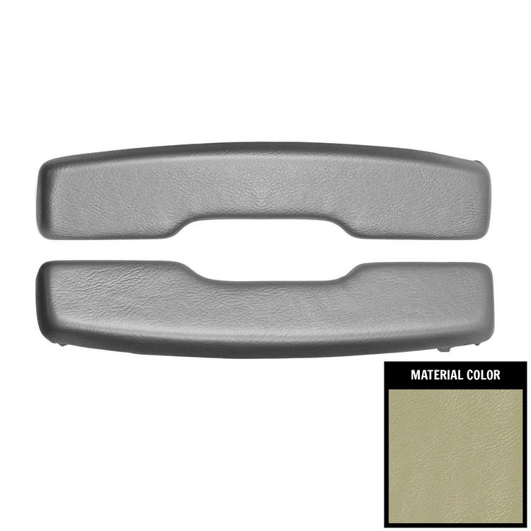 ARP5-27 Front Arm Rest Pads for 1967 Pontiac Firebird Parchment