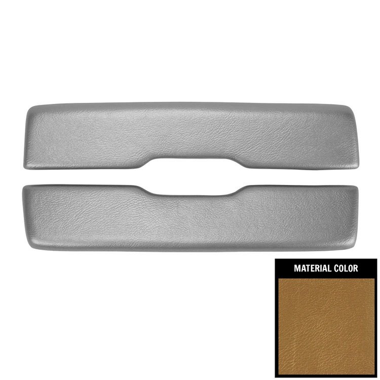 ARP7-43 Arm Rest Pads for 1967 Chevrolet Impala Gold