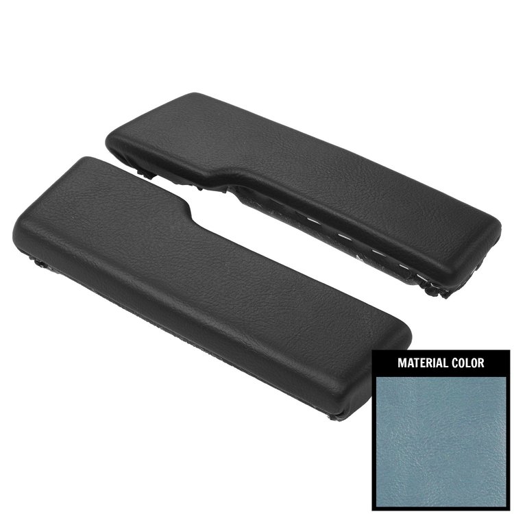 ARP9-12 Rear Arm Rest Pads for 1965-1967 Chevrolet Nova Light Blue