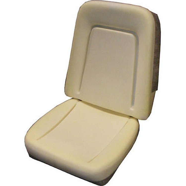 Bucket Seat Foam for 1967 Chevrolet Camaro (Deluxe) & 1969 Chevrolet Camaro (Standard)