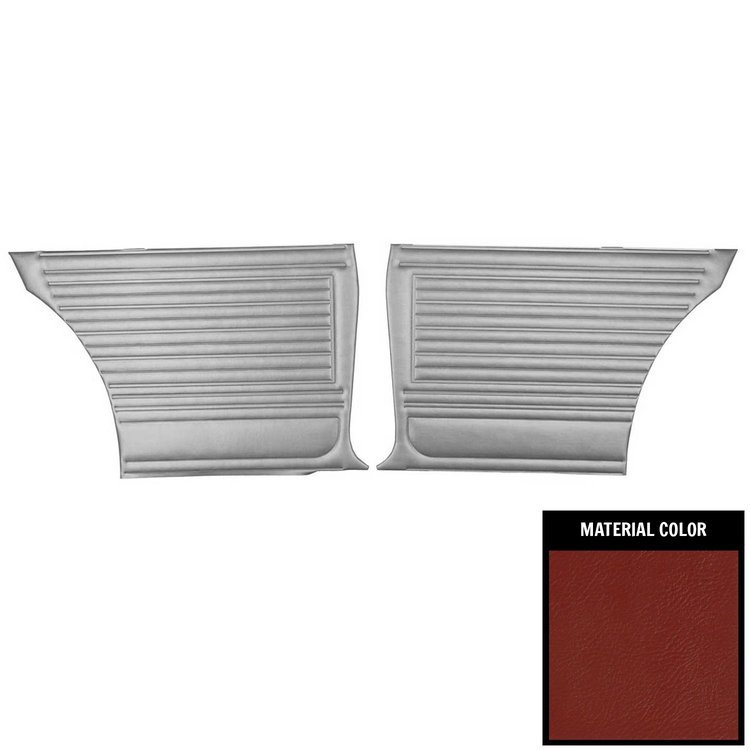 Standard Rear Door Panel 1967 Chevelle 2-Door Sedan