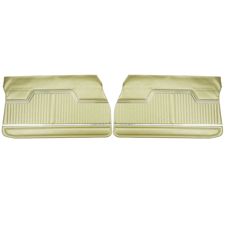 D249-1 Front Door Panels for 1970 Chevrolet Chevelle, Gold