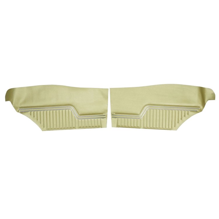 D249-1C Rear Door Panels for 1970 Chevrolet Chevelle, Hardtop Gold