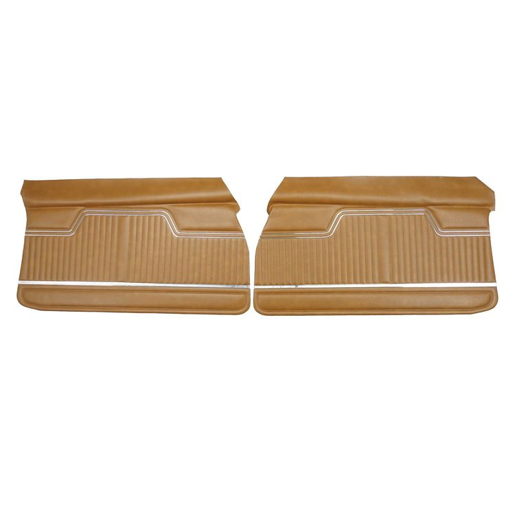 D249-2 Front Door Panels for 1971-1972 Chevrolet Chevelle, Tan