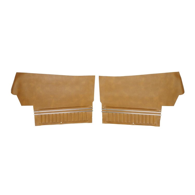 D249-2V Rear Door Panels for 1970-1972 Chevrolet Chevelle, Convertible Tan