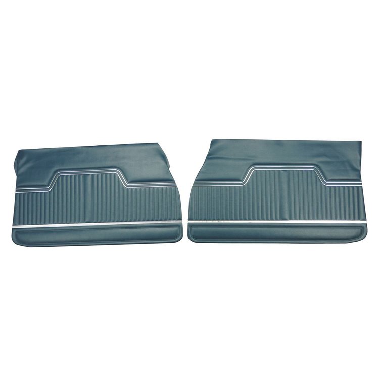 D249-6 Front Door Panels for 1971 Chevrolet Chevelle, Blue