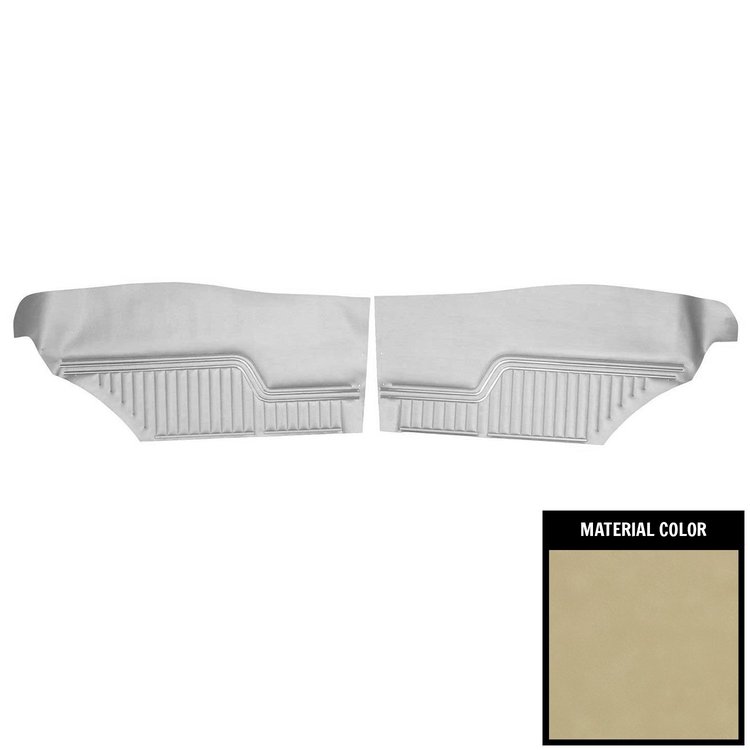 D249-9C Rear Door Panels for 1970-1972 Chevrolet Chevelle, Hardtop Covert