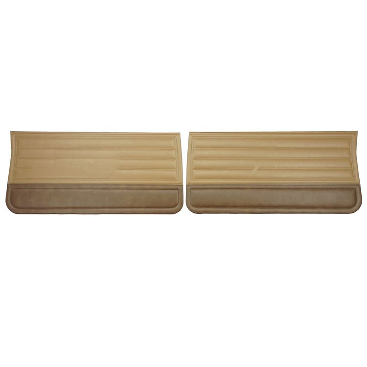 D265-2 Front Door Panels for 1965 Chevrolet Chevelle, 2 Tone Saddle