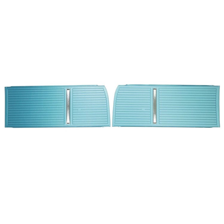 Front Door Panels for 1966 Chevrolet Nova [Bright Blue]