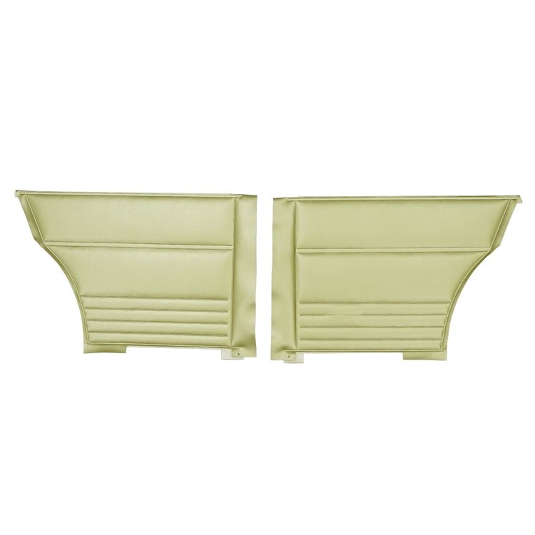 D299-4C Rear Door Panels for 1967 Chevrolet Nova Hardtop Ivy Gold