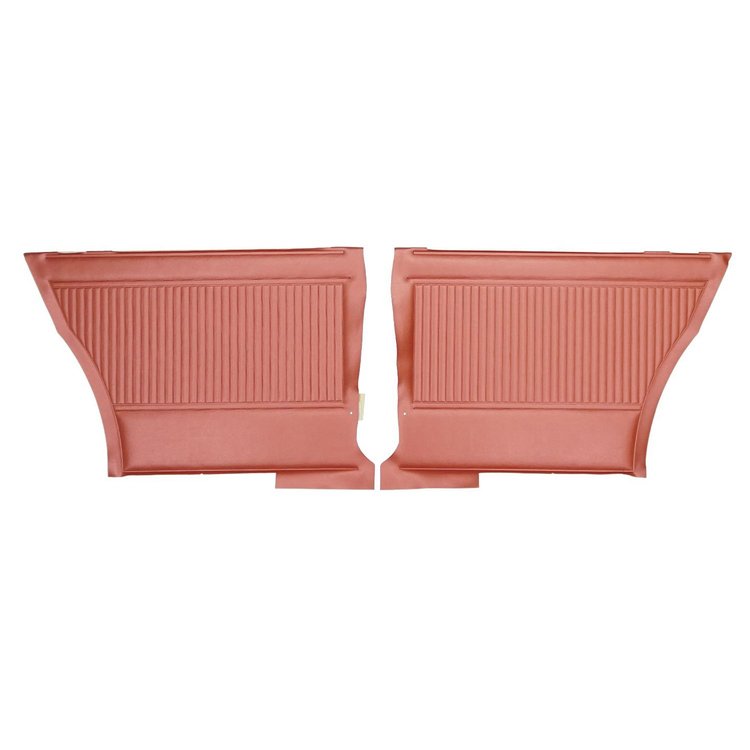 D429-1C Rear Door Panels for 1966 Pontiac GTO/Lemans Hardtop Metlic Red