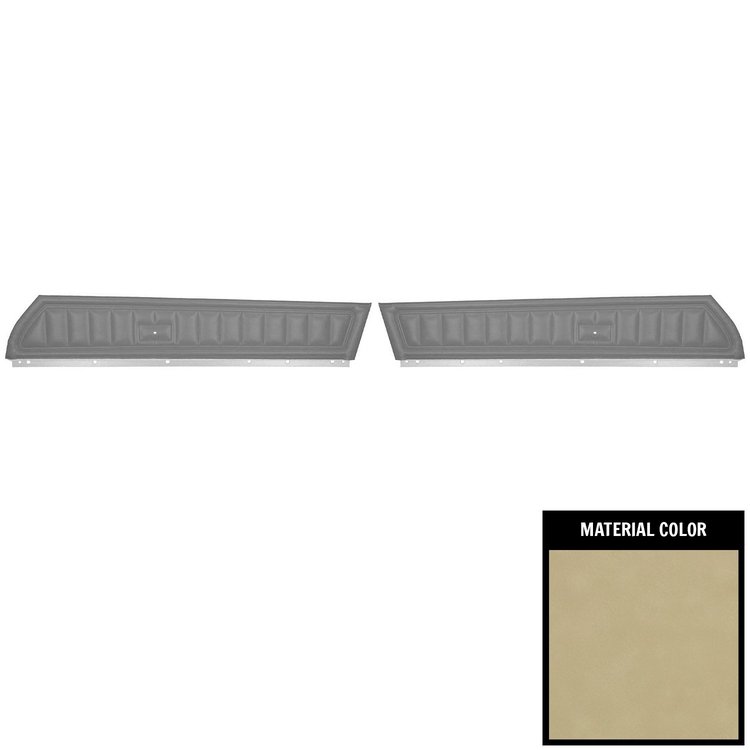 D739-2 Front Door Panels for 1973 Chevrolet Camaro Standard Covert