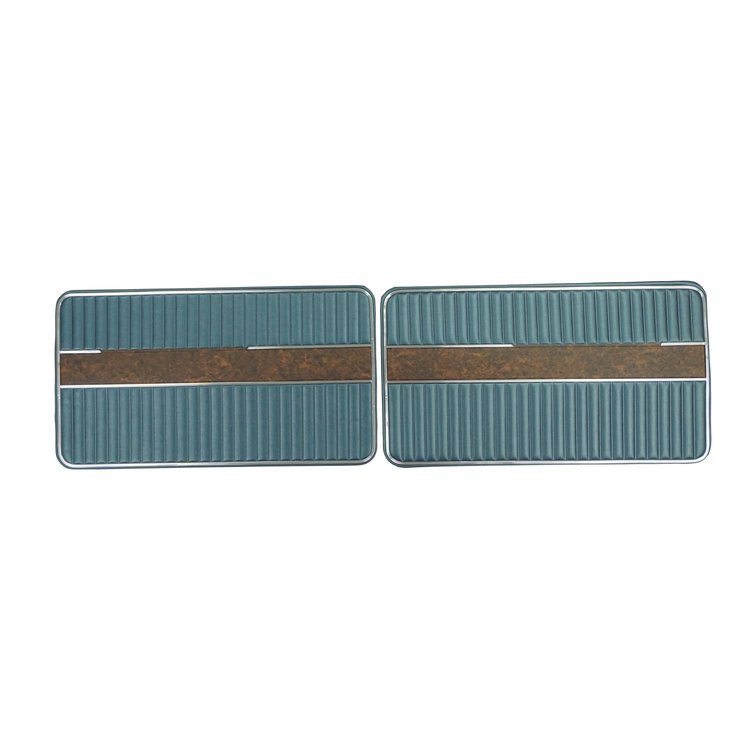 D814 Front Door Panels for 1969 Ford Ranger Truck Dark Blue