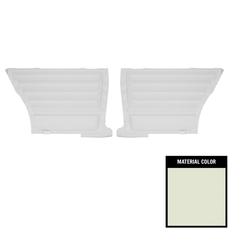 DO266C Rear Door Panels for 1965 Chevrolet Chevelle, Hardtop Fawn/Gold Edition