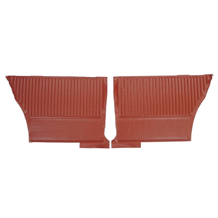 DO301C Rear Door Panels for 1964 Chevrolet Chevelle, Hardtop Red/Gold Edition