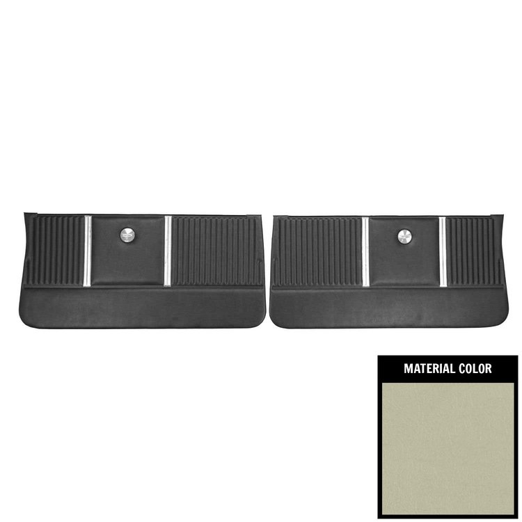 DO305 Front Door Panels for 1964 Chevrolet Chevelle, Fawn/Gold Edition