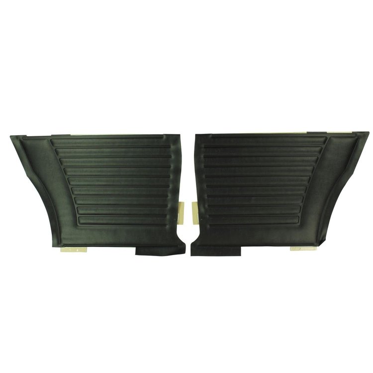 DO400C Rear Door Panels for 1964 Pontiac GTO/Lemans Hardtop Black/Gold Edition