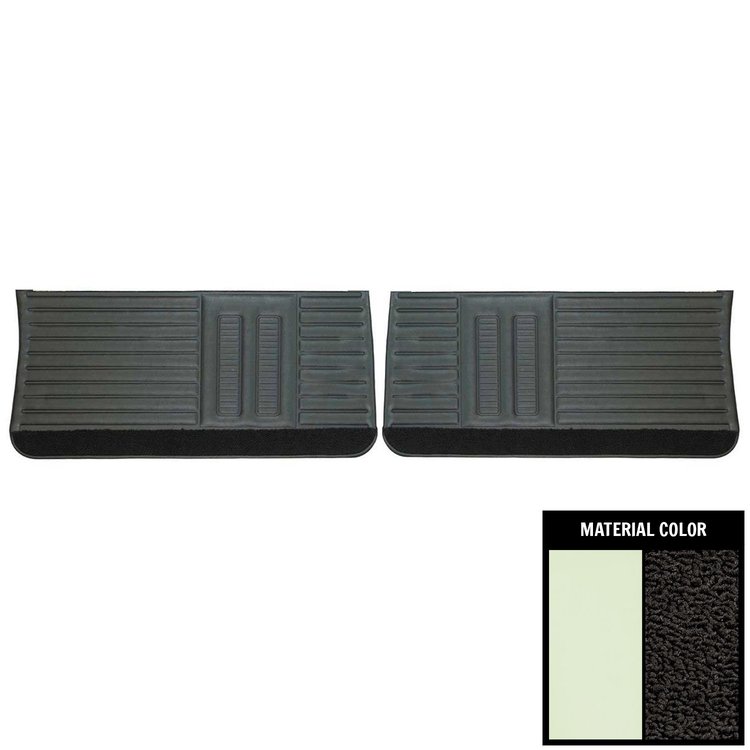 DO402 Front Door Panels for 1964 Pontiac GTO/Lemans White/Black/Gold Edition