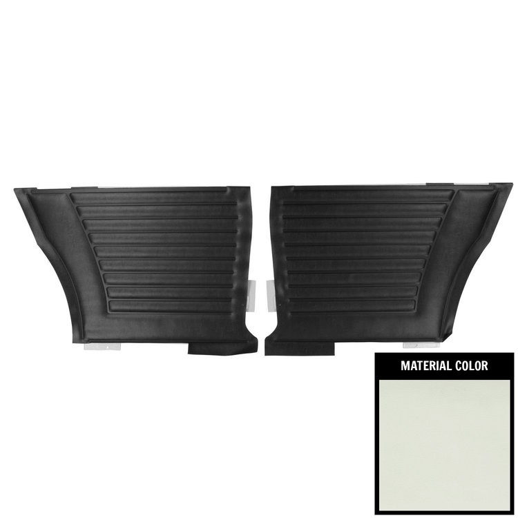DO402C Rear Door Panels for 1964 Pontiac GTO/Lemans Hardtop White/Black/Gold Edition