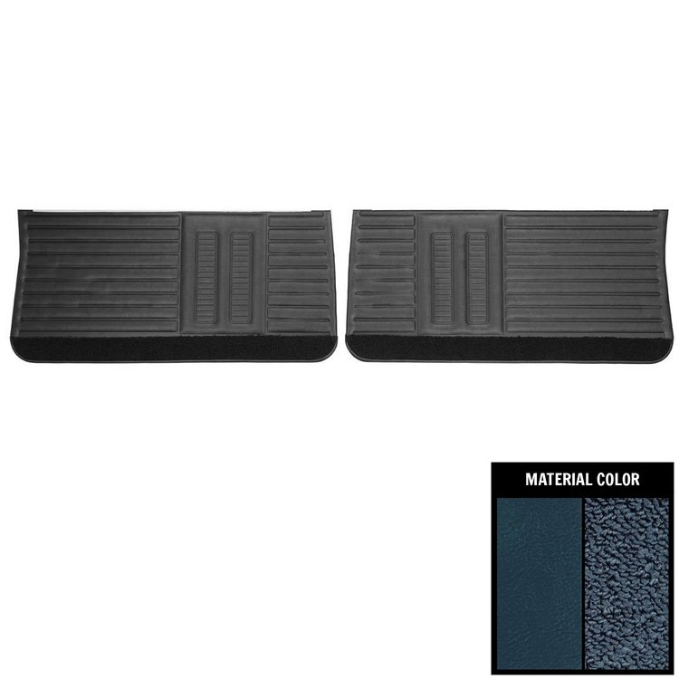 DO404 Front Door Panels for 1964 Pontiac GTO/Lemans Dark Blue/Gold Edition