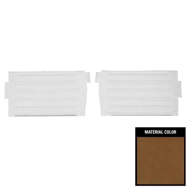 DO408V Rear Door Panels for 1964 Pontiac GTO/Lemans Convertible Saddle/Gold Edition