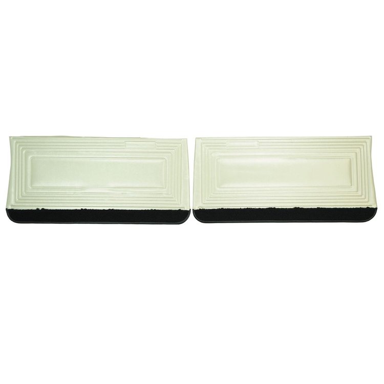 DO412 Front Door Panels for 1965 Pontiac GTO/Lemans Parchment/Black/Gold Edition