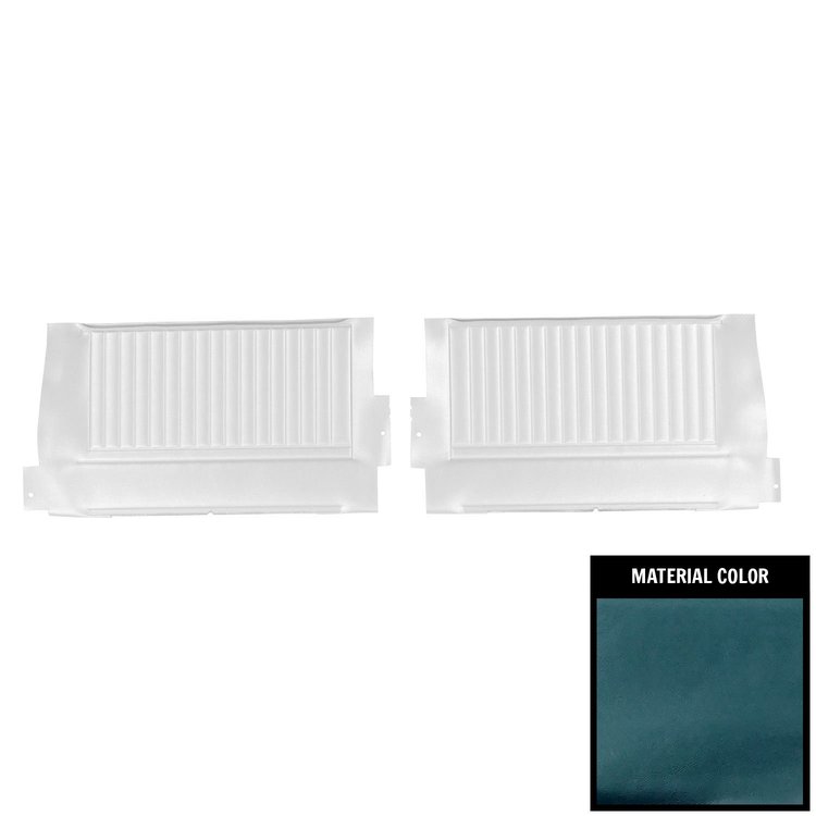 DO423V Rear Door Panels for 1966 Pontiac GTO/Lemans Convertible Blue/Gold Edition