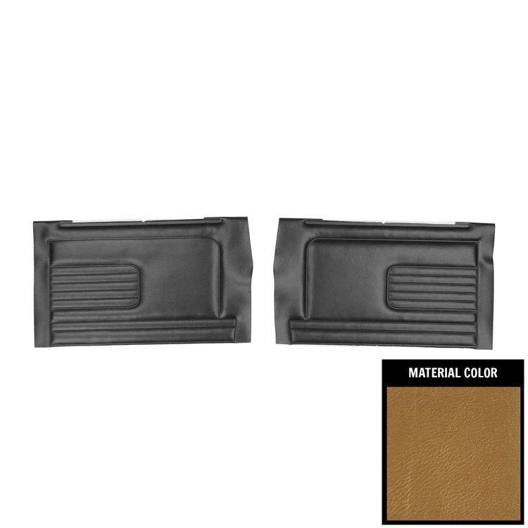 DO435V Rear Door Panels for 1967 Pontiac GTO/Lemans Convertible Gold Edition