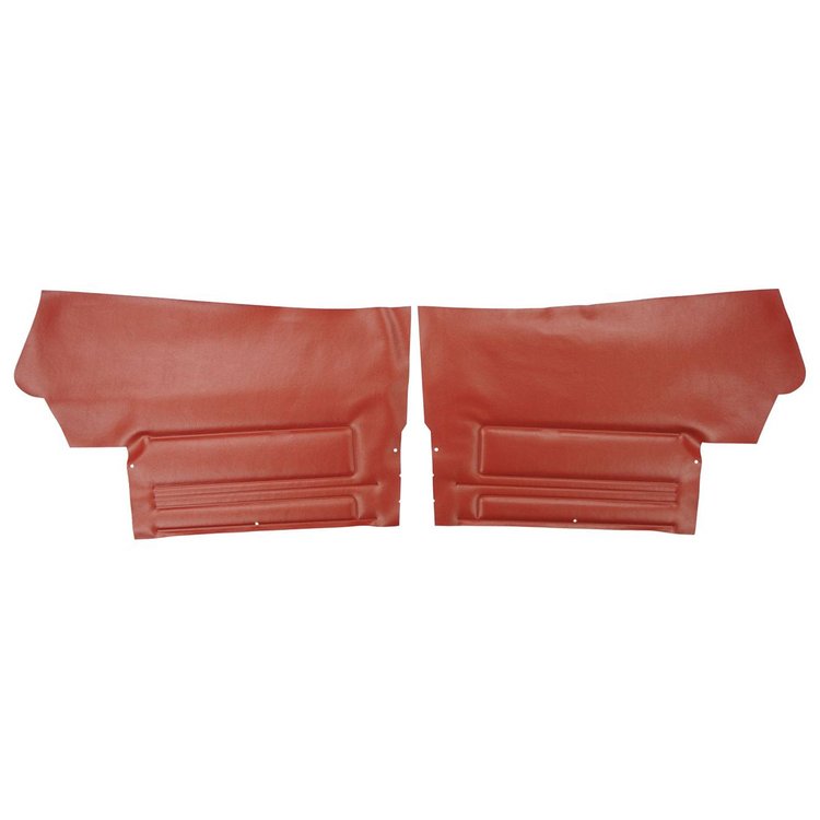 DO441V Rear Door Panels for 1968 Pontiac GTO/Lemans Convertible Red/Gold Edition