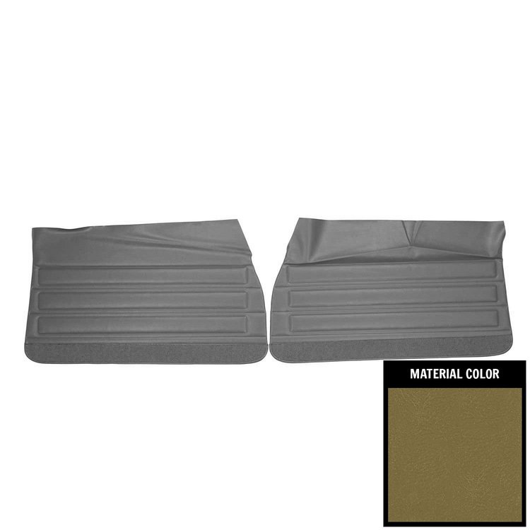 DO444 Front Door Panels for 1968 Pontiac GTO/Lemans Ivy Gold Edition