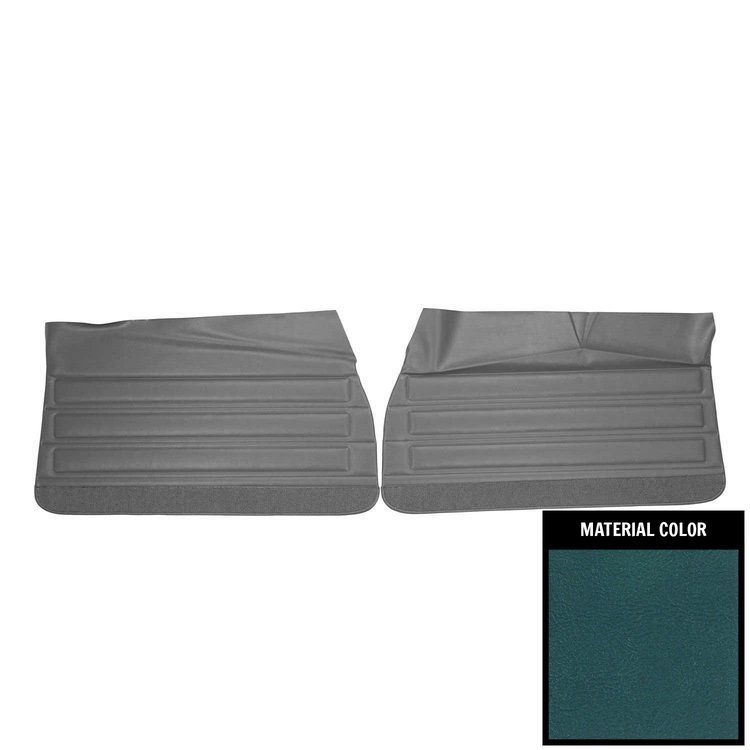 DO446 Front Door Panels for 1968 Pontiac GTO/Lemans Medium Blue
