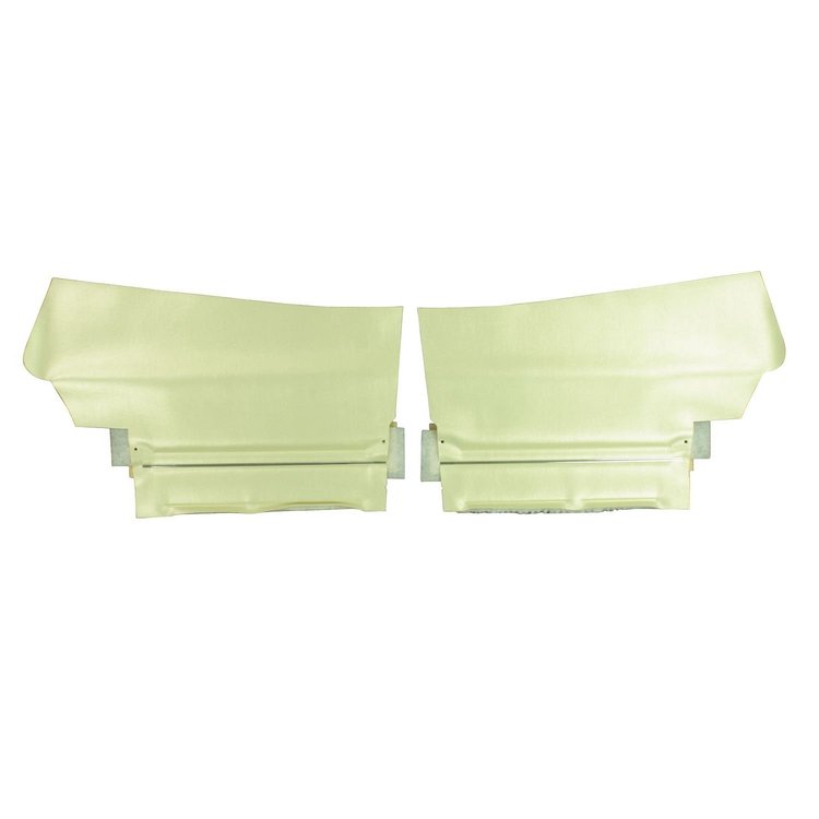 DO451V Rear Door Panels for 1969 GTO/Lemans Convertible Parchment/Black/Gold Edition