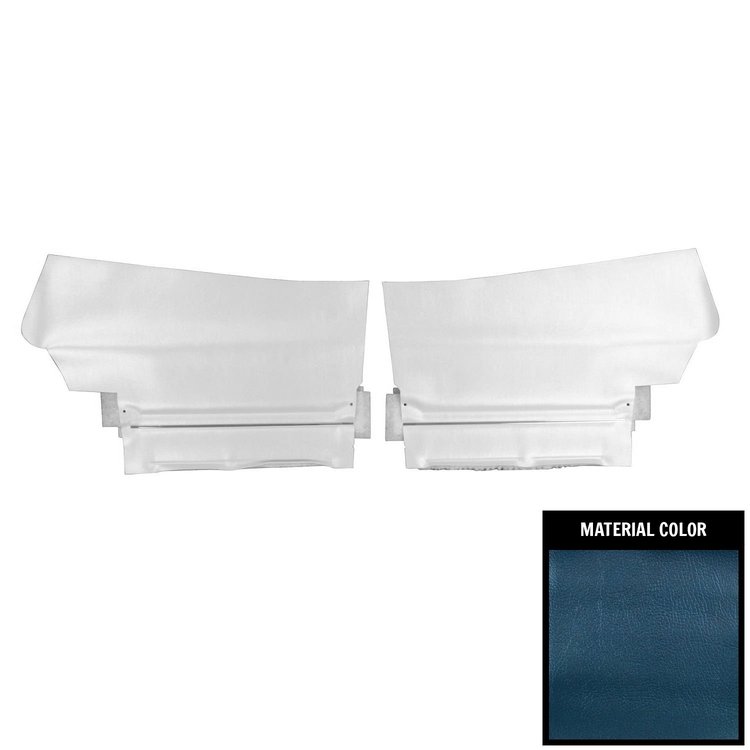DO452V Rear Door Panels for 1969 Pontiac GTO/Lemans Convertible Dark Blue/Gold Edition