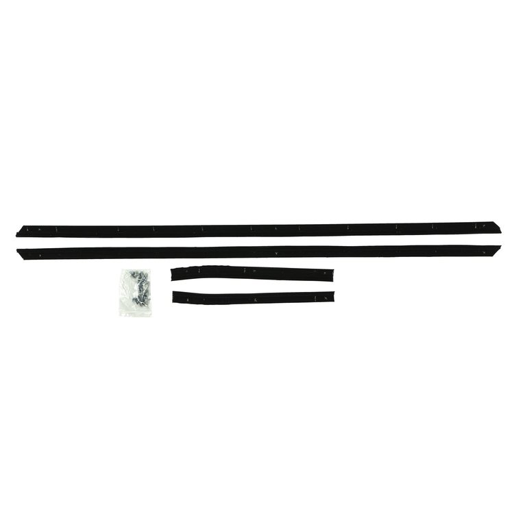F207-20 Outer Only Window Felt Kit W/Special Mouldings for 1970-1972 Monte Carlo Hardtop