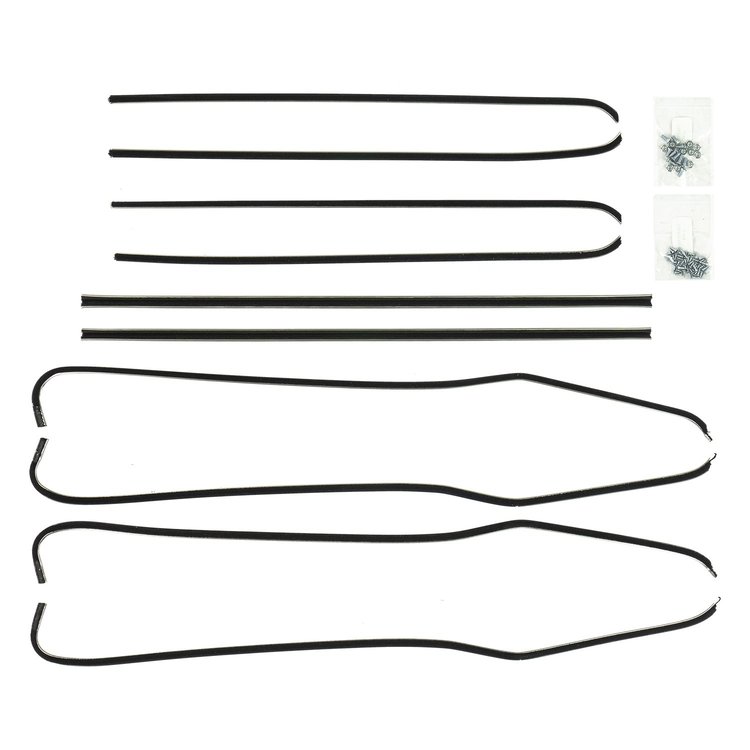 F212-3 Window Felts for 1955-1957 Chevrolet Bel Air 2 Door Sedan