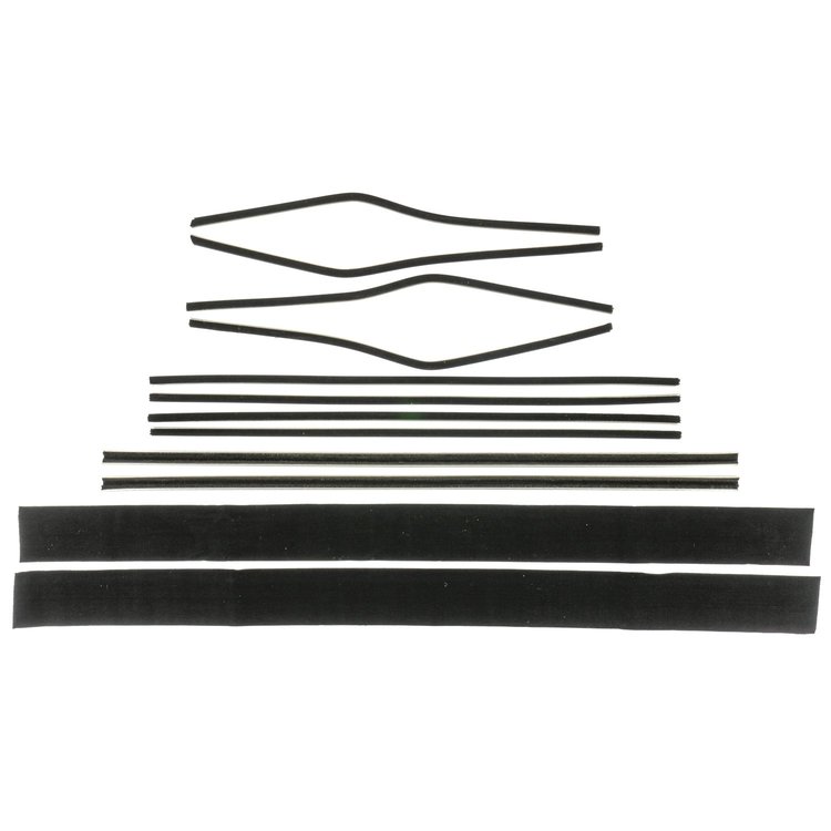 F212-5 Window Felts for 1955-1957 Chevrolet Bel Air Convertible