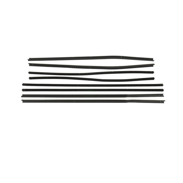 F221-0 Window Felts for 1967-1968 Chevrolet Biscane/Bel Air 4 Door Sedan