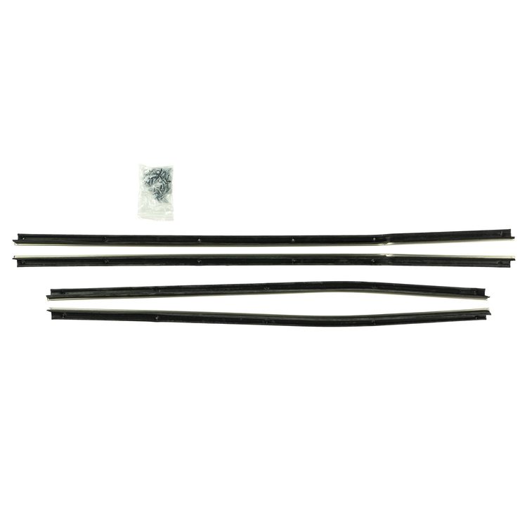 F221-00 Outer Only Window Felts for 1967-1968 Chevrolet Biscane 4 Door Sedan