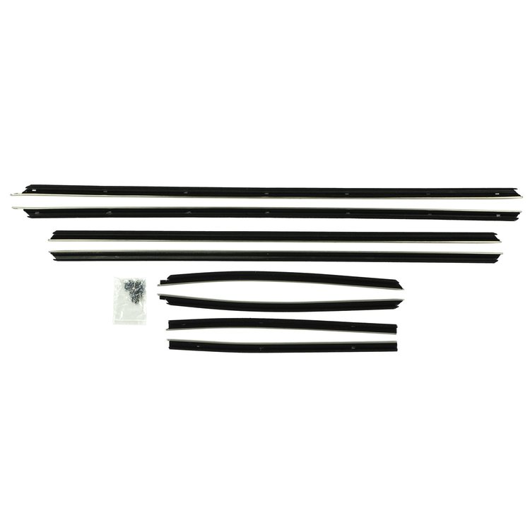 F221-7 Window Felts for 1969-1970 Chevrolet Impala Sport Coupe