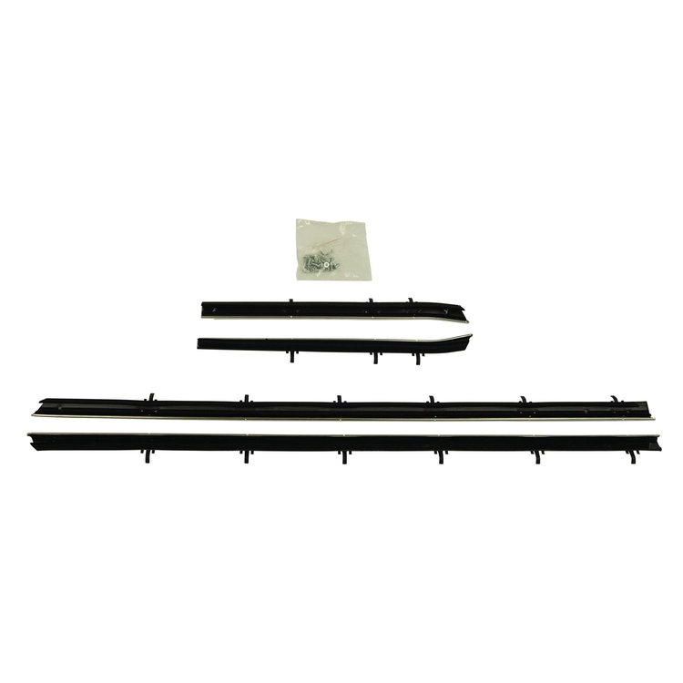 F234-10 4 Piece Outer Only Window Felts for 1967 GM F-Body Hardtop