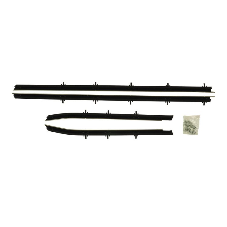 F241-20 4 Piece Outer Only Window Felts for 1968 Camaro/Firebird Convertible