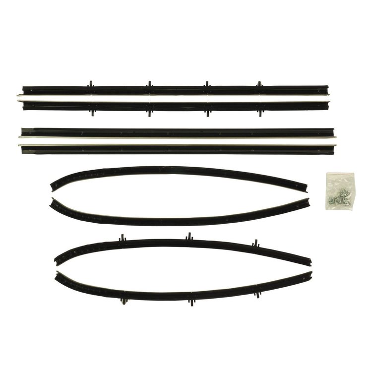 F242-5 Window Felts for 1970 Oldsmobile Cutlass 2 Door Sedan