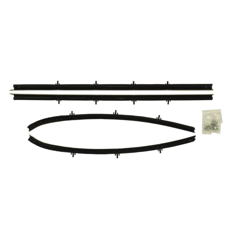 F242-50 Outer Only Window Felts for 1970 Oldsmobile Cutlass 2 Door Sedan