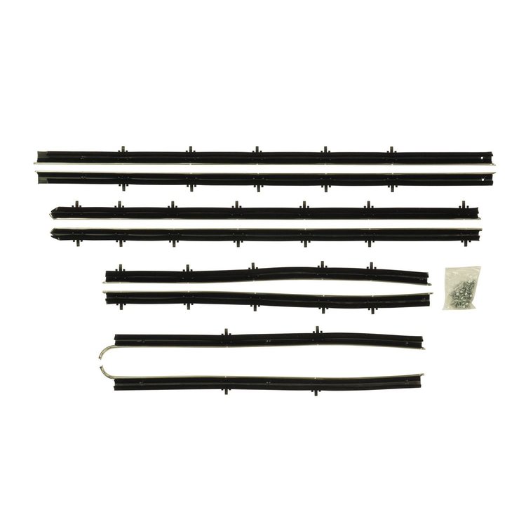 F245-2 Window Felts for 1966-1967 Buick Skylark 2 Door Sedan