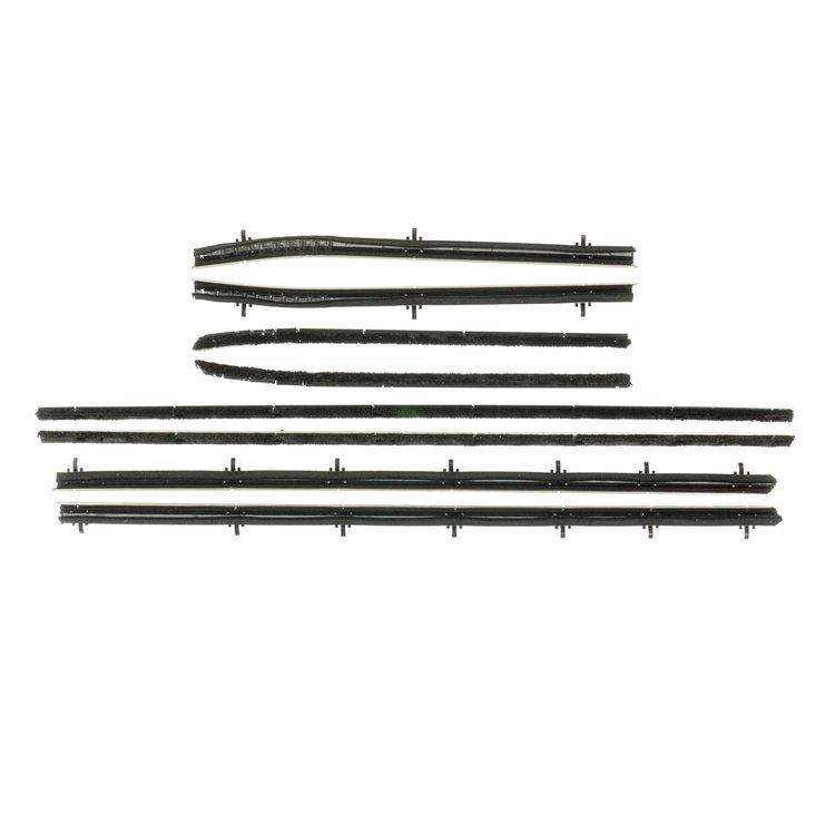 F245-4 Window Felts W/Special Mouldings for 1966-1967 Buick Skylark Convertible