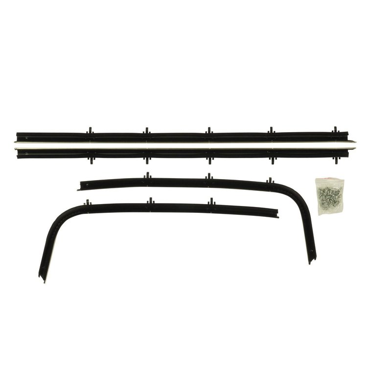 F248-30 Outer Only Window Felts for 1970-1972 Buick Skylark 2 Door Sedan