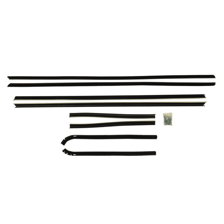 F250-4 Window Felts W/O Mouldings for 1968-1969 Ford Torino Hardtop