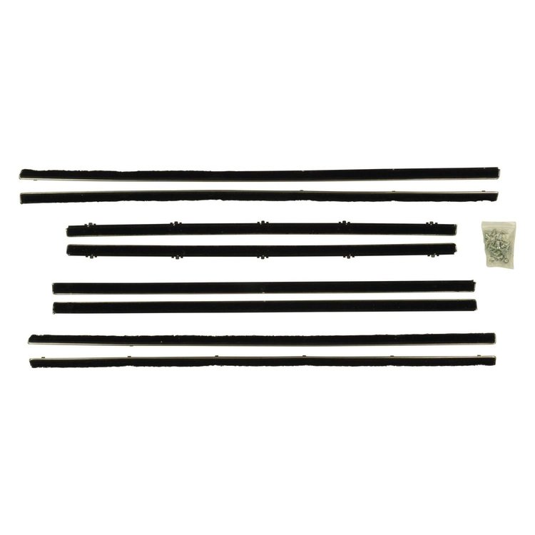 F251-5 Window Felts for 1962 Ford Falcon 4 Door Wagon
