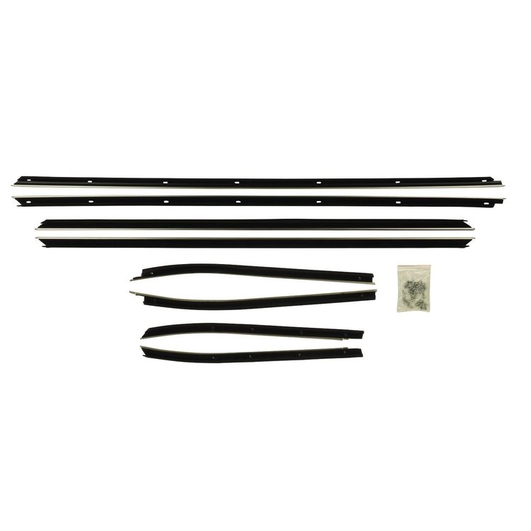 F299-3 Window Felts W/Special Mouldings for 1969 Buick Grand Sport Hardtop