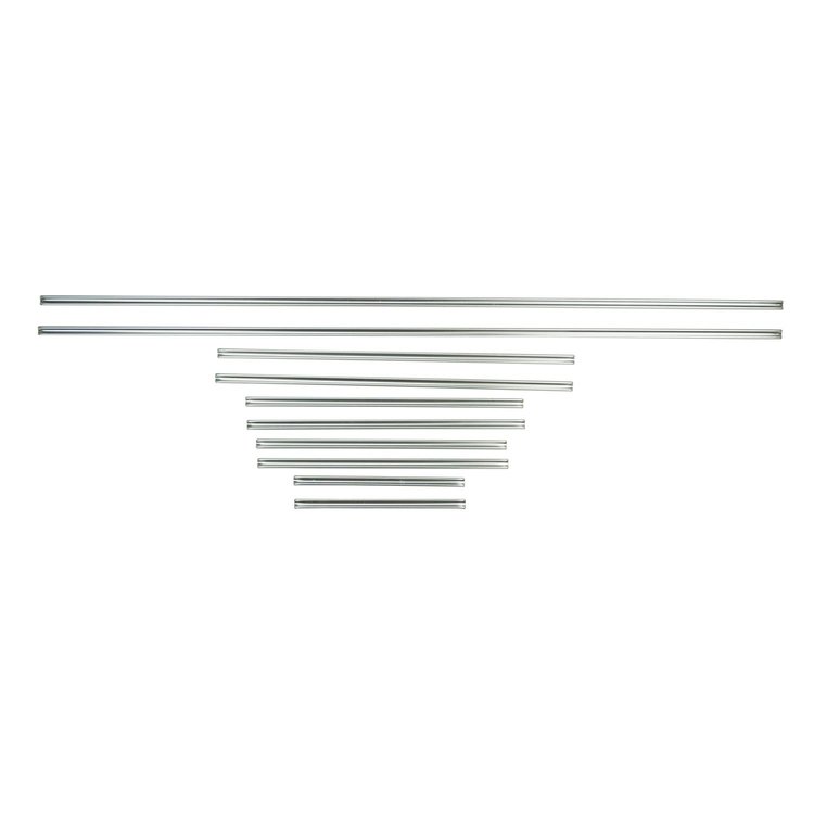 M114 Front & Rear Door Panel Moulding Kit for 1968 Camaro Hardtop